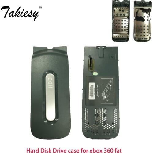 Hard Disk Drive HDD Case Shell Cover Replacement for Microsoft Xbox 360 Fat Console External Xbox360 harddisk box Enclosure