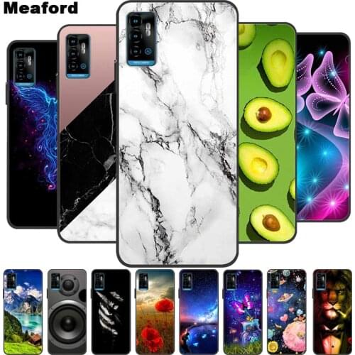 For ZTE Blade A71 Case Marble Soft Silicone Back Case for ZTE Blade A71 A 71 Phone Cover BladeA71 2021 a71 Coque Funda Bag New