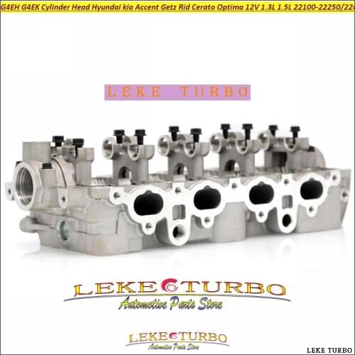22100-22250 G4EH G4EK Cylinder Head For Hyundai For kia Accent Getz Rid Cerato Optima 12V 1.3L 1.5L 22100-22620 22100-22011 2010