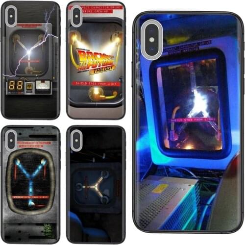 Capacitor Back To The Future For Xiaomi Redmi 9 9A 9C 8A Pro Max Redmi 9 9A K40 Pro Plus Black Etui Pretty Cell Cover Silicone