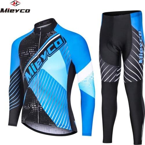 Men Racing Bicycle Clothing Ropa Maillot Ciclismo Autumn Cycling Jersey Set 2020 Long Sleeve Mountain Bike Clothes Wear Race