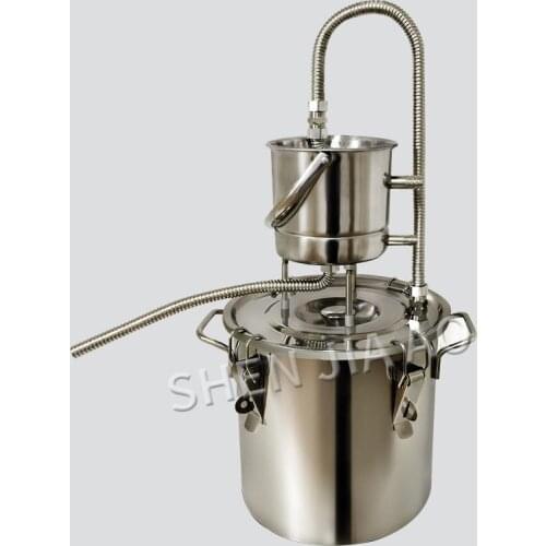 10L/20L 304 Stainless Steel Boiler Alcohol Wine Making Kit Device Home Brew Kit Water Distiller Equipment