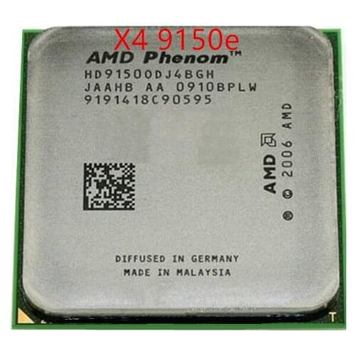 AMD Phenom X4 9150e - HD9150ODJ4BGH 65W CPU 940 AM2+100% working properly Desktop Processor