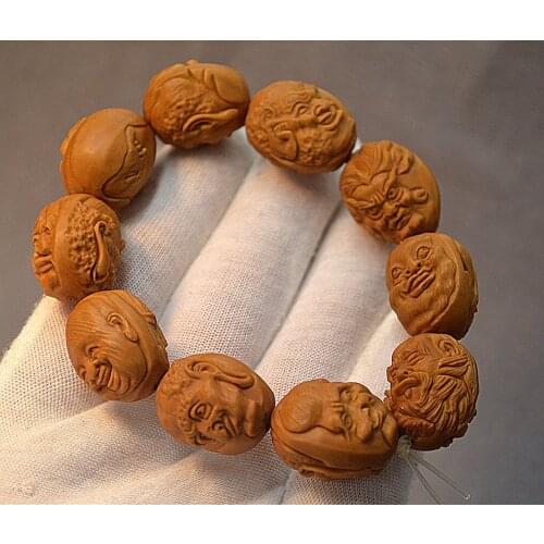 Rohan Sided Carving Olive Nuclear Bracelets Lap Relief Process Eighteen Bracelets