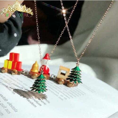 Christmas gift Jewelry Diamonds 18K gold Heart-shaped 18K Necklace