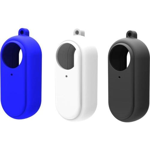 Silicone Camera Protective Case Sleeve For Insta360 Go 2 Shockproof Anti-scratch Protector Cover Shell Action Camera Accessories