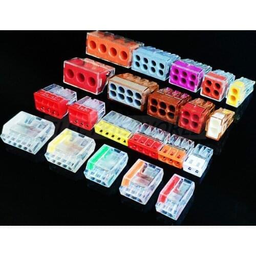Wire Connectors PCT-102 104 106 Push in cable wiring connector wire conductor wire terminal block connection cable connector