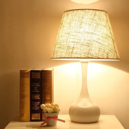 Modern Home Bedside Lamp Bed Table Lamps For Bedroom Living Room Lighting Warm White Lighting Night Light Decor WJ11