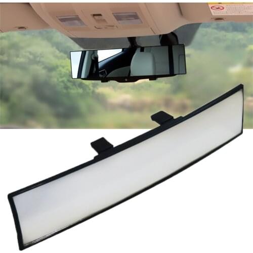 Universal Anti Glare Wide Angle Convex Rearview Mirror Car Interior Rear View Baby Child Seat Watch Blue Sun Visor Goggle Safety