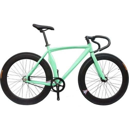 Fixed Gear Bicycle Muscle Scimitar Backwards Cycling Racing Track Bike Aluminum Alloy 700C Vehicle Student Adult Daily Using
