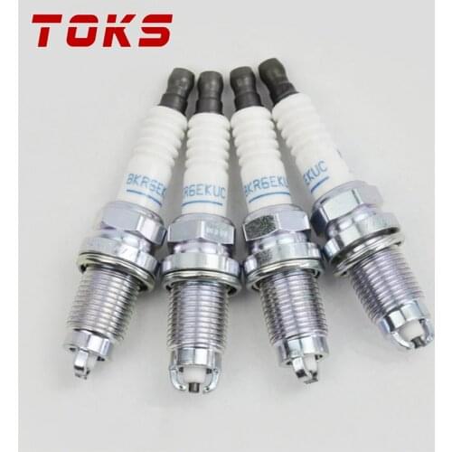 4PCS MD355067 BK6REKUC 1013 Normal Spark Plug For MITSUBISHI GALANT LANCER CEDIA LEGNUM MD372422 VKA20 PK20GR8 BKR6EKUD