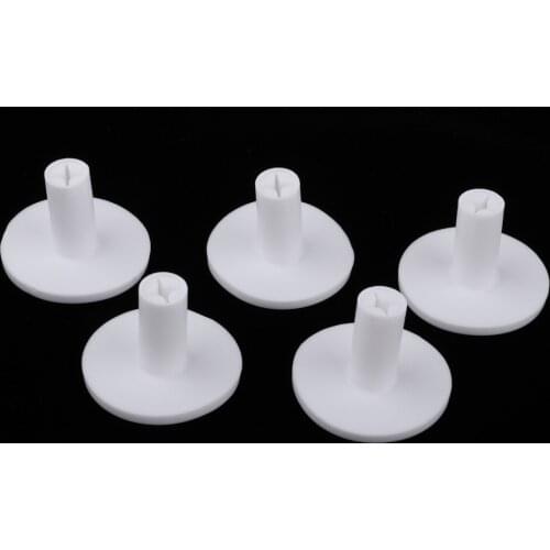 5Pcs Durable Rubber Golf Tees 35mm Practice Tee Golf Ball Holder Golfer Beginner Trainer Aid Practice Tool Tee Accessories