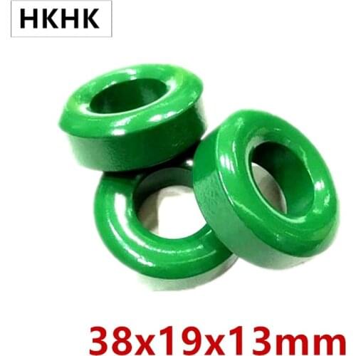 Balun bead 38X19X13mm Al 12-17uH toroidal transformer ferrite core toroid ferrite chokes noise filter ferrite snap hole 19mm