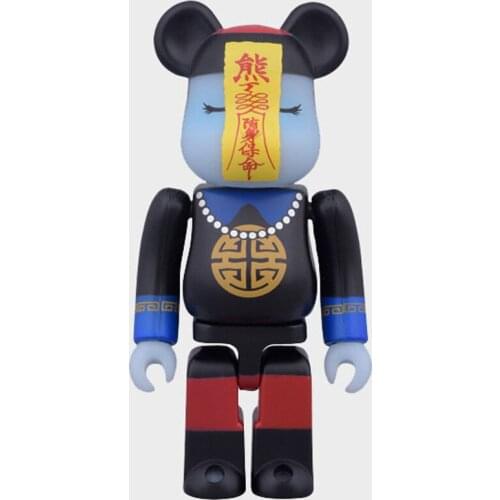 Bearbrick 400% Cosplay Zombie Bear Brock PVC Action Figure Christmas Gifts