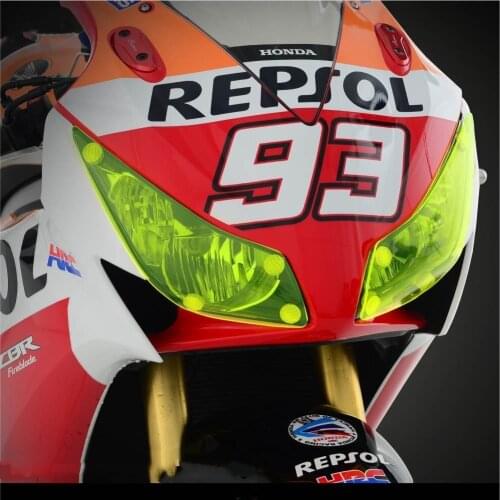 For HONDA CBR1000RR CBR 1000 RR 2014 2015 2016 Motorcycle Front Headlight Screen Cover Guard Lens Protector