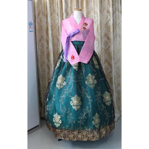 Korea Imported Fabric / Mother Hanbok / Korean Traditional Clothing / Korean Hanbok