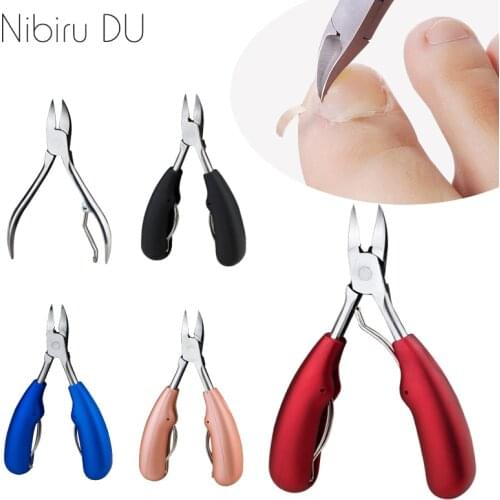 1Pcs Foot & Nail Cuticle Scissor Clipper Manicure Tools Clippers Trimmer Cutters Paronychia Nails Care Manicure Tool