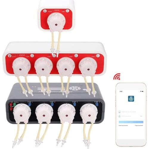 WIFI Titration Pump Coral Tank JEBAO DOSER Series Automatic Dosing Peristaltic Pump for Aquarium Marine Reef