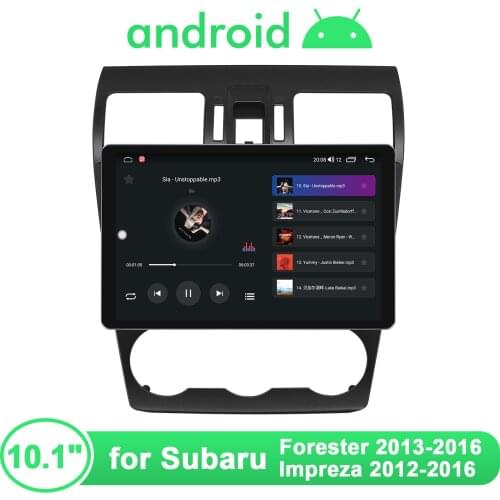 2021 Newest Autoradio Android Auto Radio With 1280X800 Screen For 2013-2016 Subaru Forester Impreza 10.1”Central Multimedia 1din