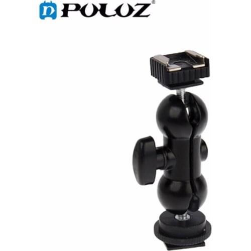 PULUZ 10 x 3 x3.5cm Universal Aluminum Hot Shoe Bracket