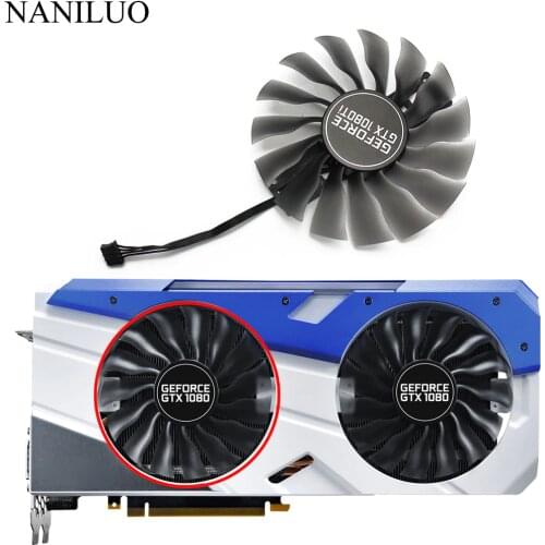95MM(100mm) Fan GTX1080 GTX1080Ti GPU Card Cooler For Palit GTX 1080 1080Ti GameRock Cards as replacement