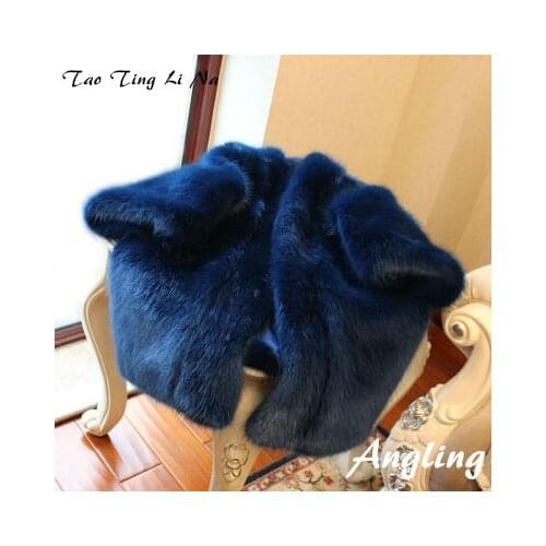 2019 New Style High-end Fashion Women Faux Fur Coat S104