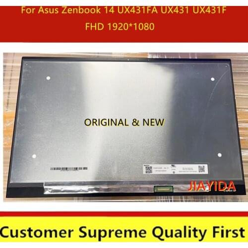 14 Inch Laptop LCD Screen Assembly Full parts For Asus Zenbook 14 UX431FA UX431 UX431F FHD 1920X1080