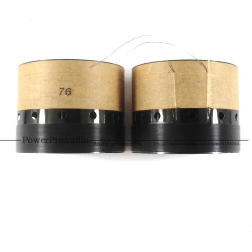 2pcs 76mm mm skeleton: woofer / loudspeaker / speaker voice coil with air holes