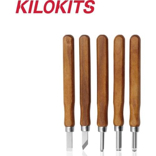 5 in 1 Wood Carving Chisels Knife for Cutting Craft Plastic Military Model Kits DIY Toys Hobby