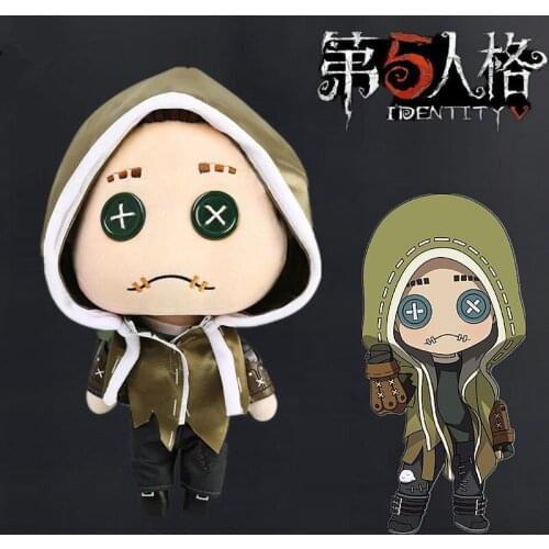 Anime Game Identity V Survivor Mercenary Naib Subedar Cosplay Pillow Plush Doll Plushie Toy Change Diy Dressup Clothing Cute