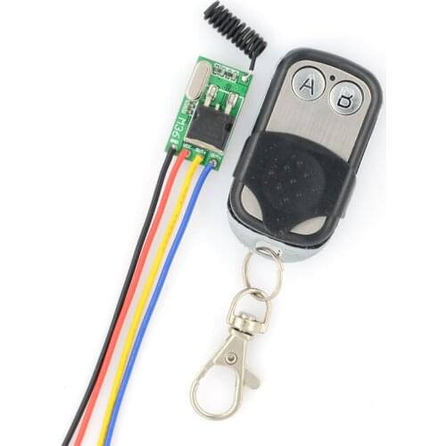 No Noise Mos Remote Switch Micro Wireless Lighting Switch 6V 7.4V 9V 12V 14V 18V 24V 28V 36V Car Truck Motorcycle scooter Switch