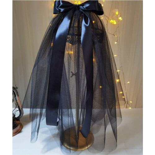 Black veil Wedding Veil One-layer long Bridal Veil Head Veil Wedding Accessories Hot Sell