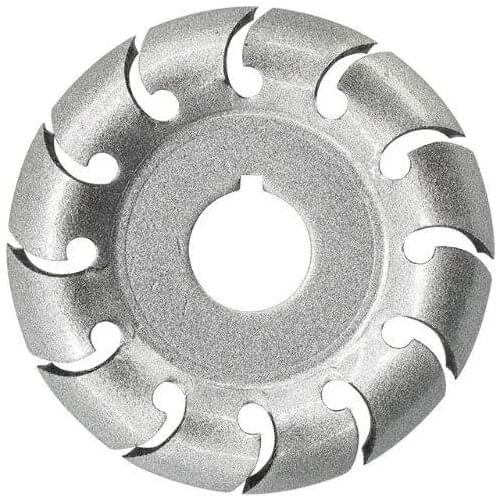 Electric Angle Grinder Shaping Blade Wheel Wood Carving 12 Teeth Disc Cutting Milling Woodworking Tool