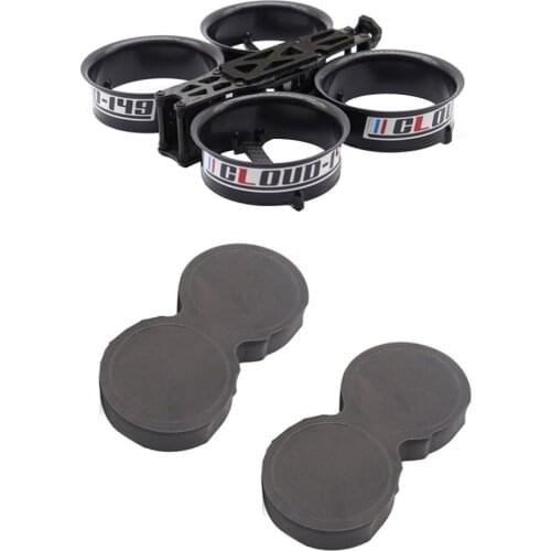 JMT CLOUD-149HD Cloud 149mm 3 Inch Frame Kit X-Type ABS Carbon Fiber with EVA Sponge Protector for DIY RC FPV Drone