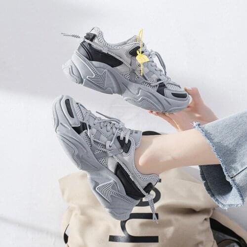 Fashion Women Shoes Spring/Autumn New Casual Lacing Vulcanized Shoes Breathable Small White Shoes Platform Sneakers Shoes Women