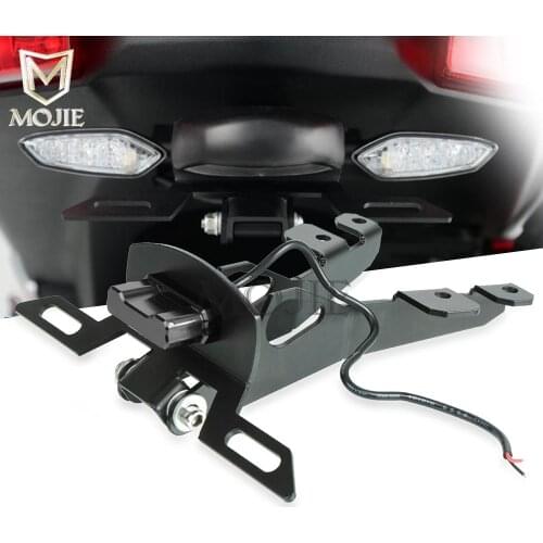 Motorcycle License Plate Holder Bracket Fender Eliminator Registration For YAMAHA TMAX T-MAX 530 TMAX530 T-MAX530 2017-2018