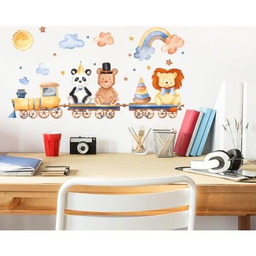 Creative Anime Cartoon Wall Stickers for Baby Room Door Decoration Stickers Child Room Decor Waterproof Vinyl Wall Decal Kawaii