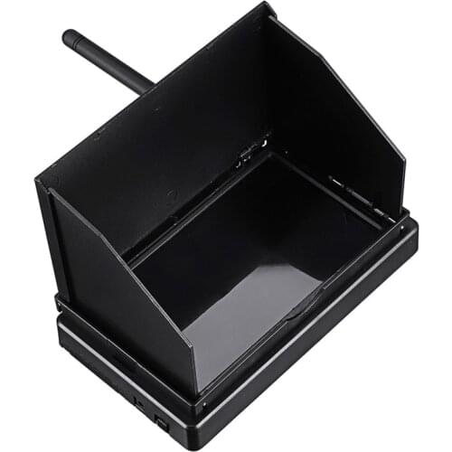 New 5.8G 48CH 4.3 Inch LCD 480x272 16:9 NTSC/PAL FPV Monitor Auto Search With OSD Build-in Battery for RC Racing Drone