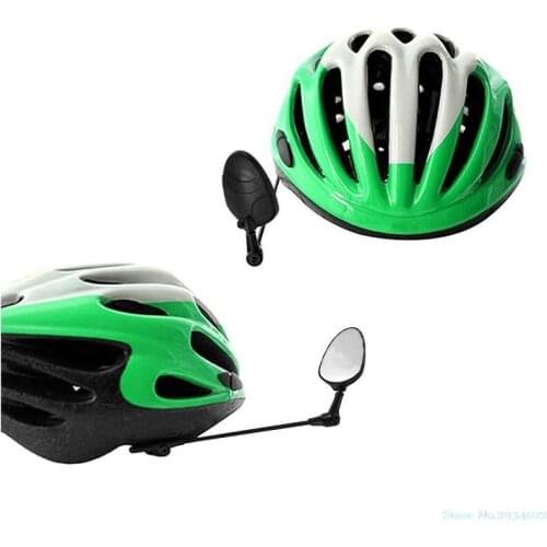New Bike Bicycle Cycling Rear View Helmet Safety Motorcycle Rearview Mirror New Drop Ship