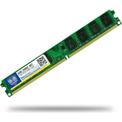 Xiede DDR2 800 PC2 6400 5300 4200 1GB 2GB 4GB 8GB Desktop PC RAM Memory Compatible DDR 2 667MHz 533 MHz Multiple Models DIMM