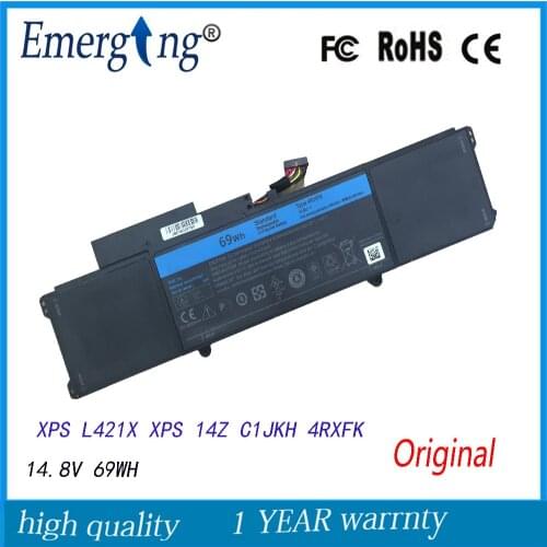14.8V 69WH Original New Laptop Battery for Dell XPS 14 L421X Ultrabook 14-L421x P30G