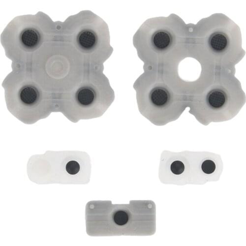 P82F Rubber Game Handle Button for PS5 Game Controller Conductive Adhesive D-pad Cross Key L1R1 Key