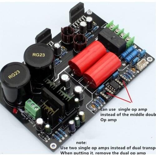Amplifier board LM3886 + NE5532 stereo 2.0 channel hifi 68W+68W CG version With UPC1237 speaker protection circuit