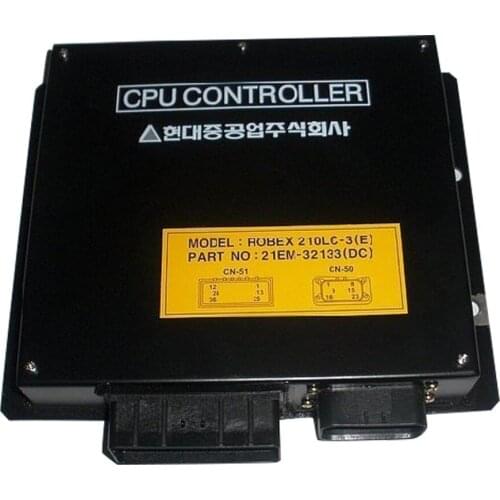 Robex 210LC-3(E) R210-3 ECU Controller 21EM-32131, Control Panel for Hyundai Excavator CPU Box, 1 year warranty