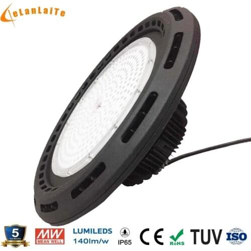 GLITE 140LM/W 80w 100w 150w 200w indoor led high bay warehouse light induction lights 100w led canopy fixture with AC100-277V