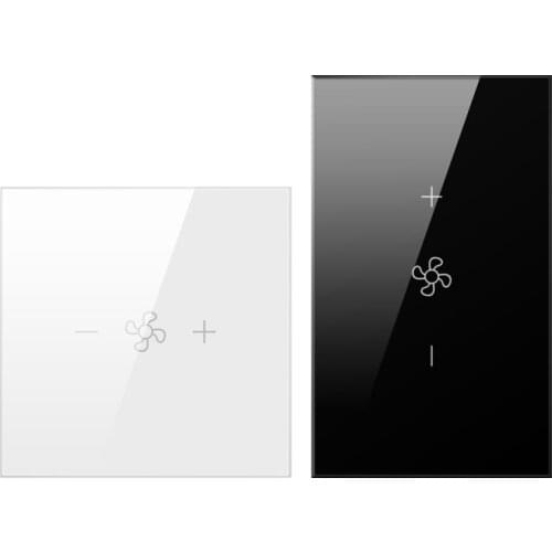 Smart Wifi Fan Ceiling Fan Switch EU US Smart Wifi Touch Switch Tuya Remote Various Speed Control Work With Alexa Google Home