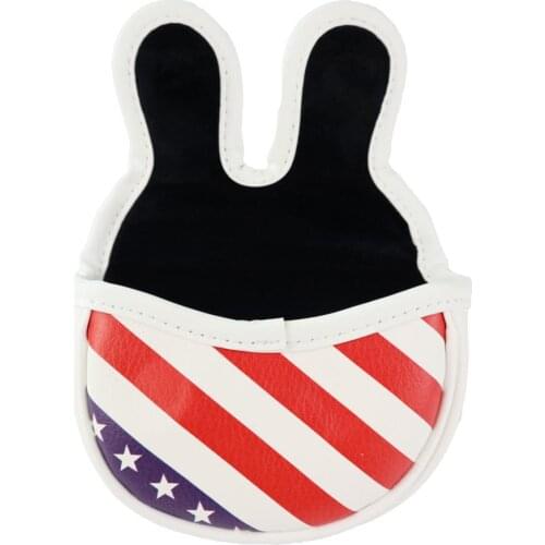 Waterproof Mallet Headcover Magnetic Center Putter Head Cover