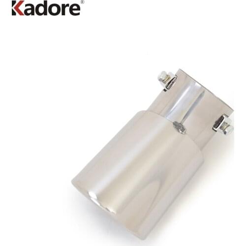 For Nissan Qashqai Qashqai+2 2007-2010 2011 2012 2013 Stainless Steel Rear Exhaust Muffler Tip Pipe Tail Tailpipe Silencer Trims