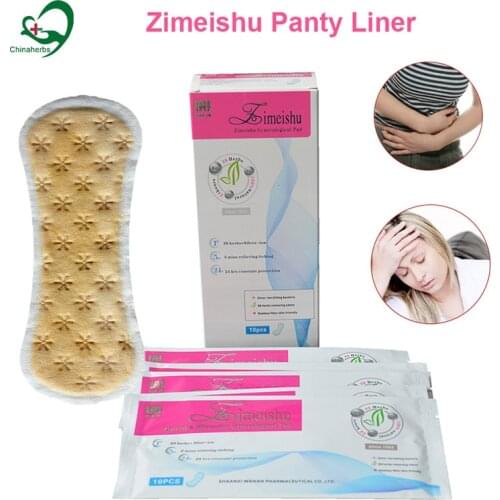 100 pcs/10 Packs Silver-ion Gynecological Pads Sanitary Napkin Menstrual Panties Liner Female Period Panty Pads Yoni Health Care