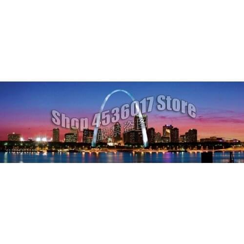 Diamond Mosaic Cityscape St. Louis Full Diy Diamond Painting Monuments & Buildings Embroidery Home Decoration Cross Stitch Kit